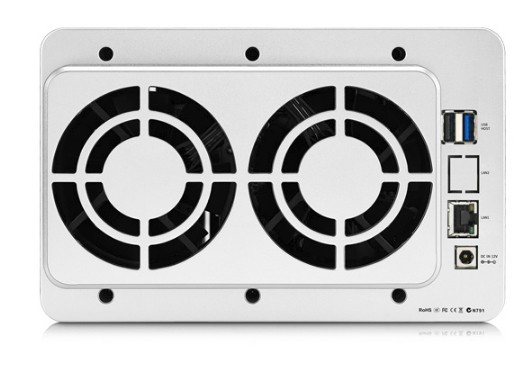 TerraMaster F4-220-2GB NAS/storage server Compact Intel® Celeron® J1800 White – image 2