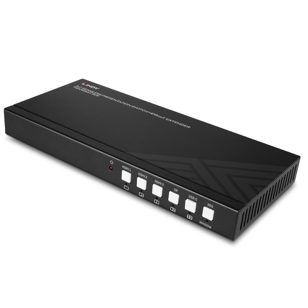 Lindy 5 Port Seamless Presentation Switch HDBaseT Extender - Transmitter – image 5