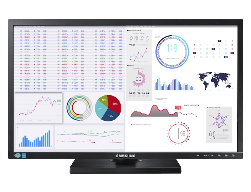 Samsung LS24E65KMWV computer monitor – image 2