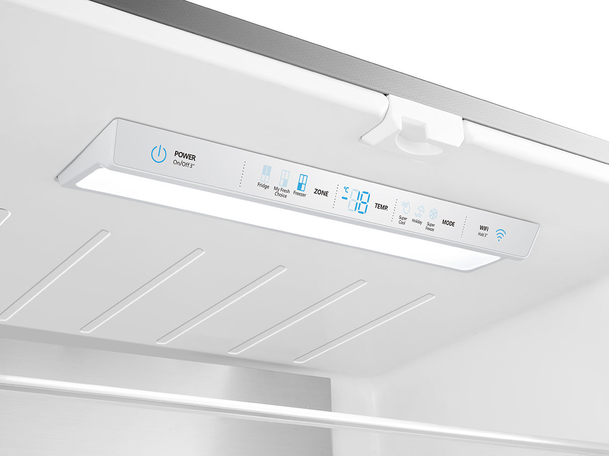Hisense RQ563N4SI2 side-by-side refrigerator Freestanding – image 9