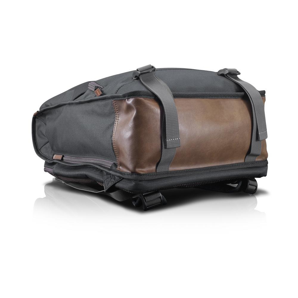 Lenovo B810 39.6 cm (15.6") Backpack Black, Brown – image 6