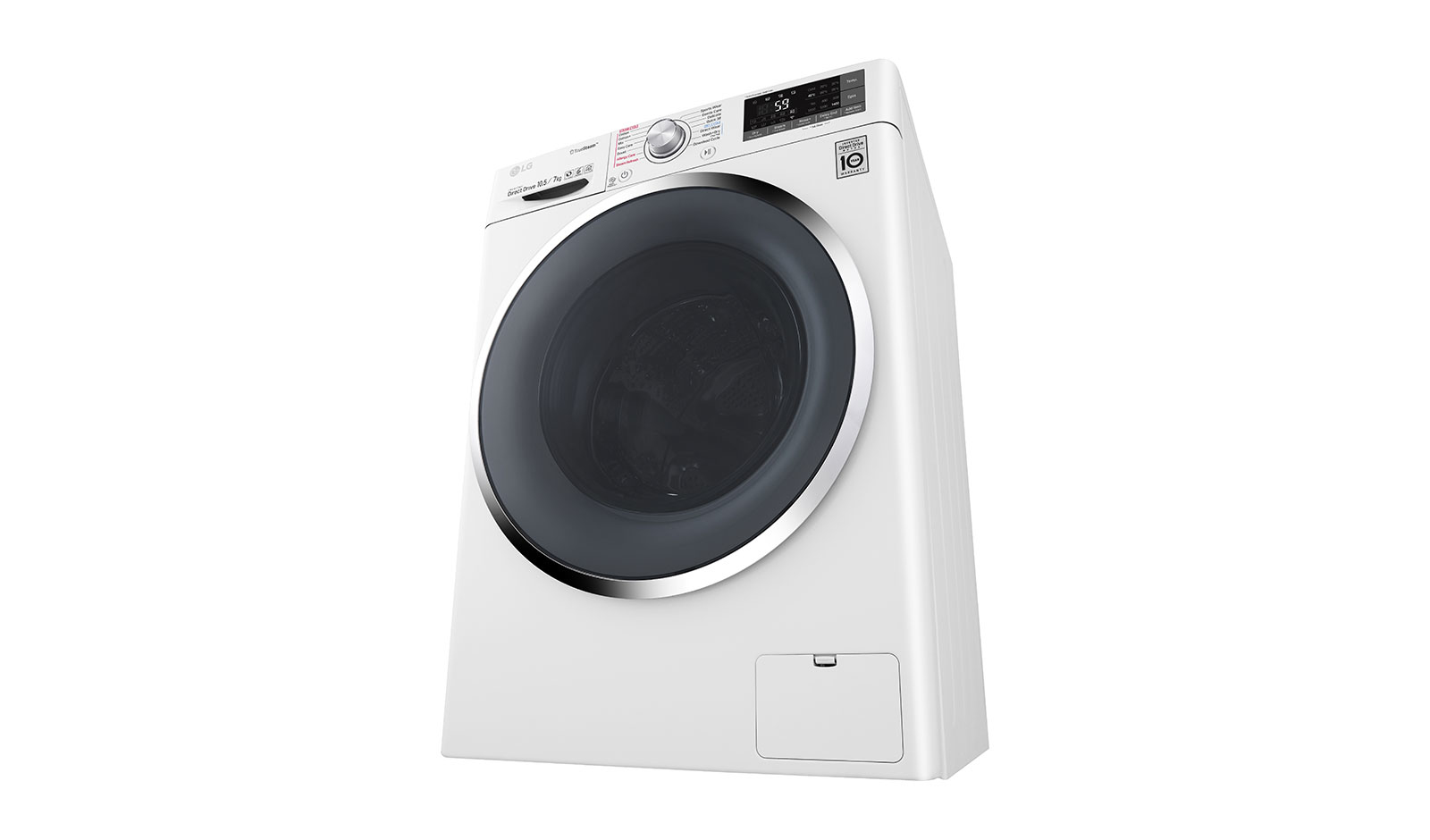 LG F4J8JH2W washer dryer Front-load Freestanding White A – image 5