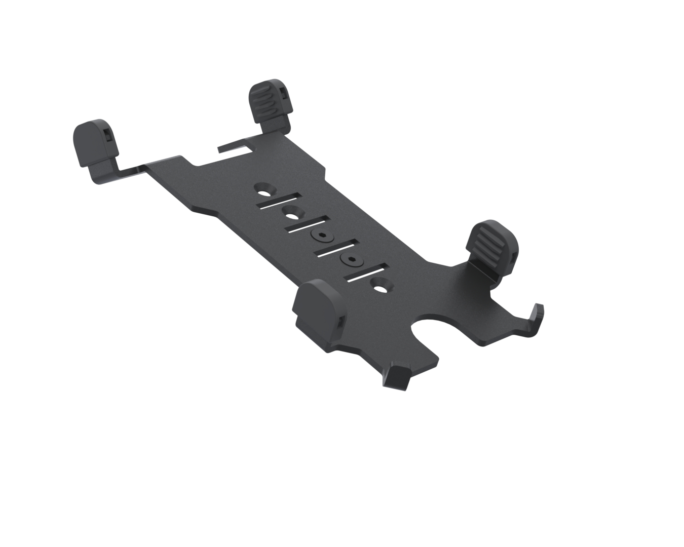 Ergonomic Solutions SpacePole Payment WIS101-MN-02 accessorio di sistema POS Supporto POS Nero Metallo