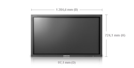 Samsung P50HP-2 127 cm (50") HD Black 1500 cd/m² – image 3