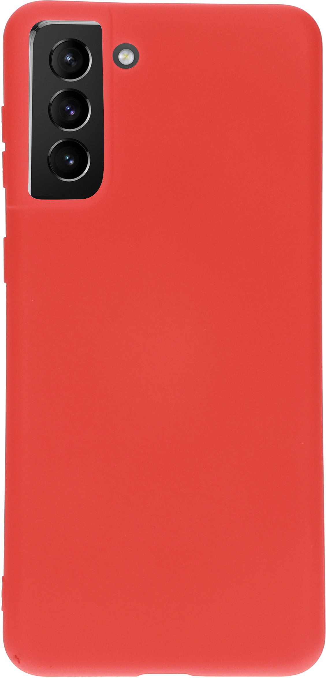Mobiparts Silicone Cover Samsung Galaxy S21 Plus Scarlet Red – image 5