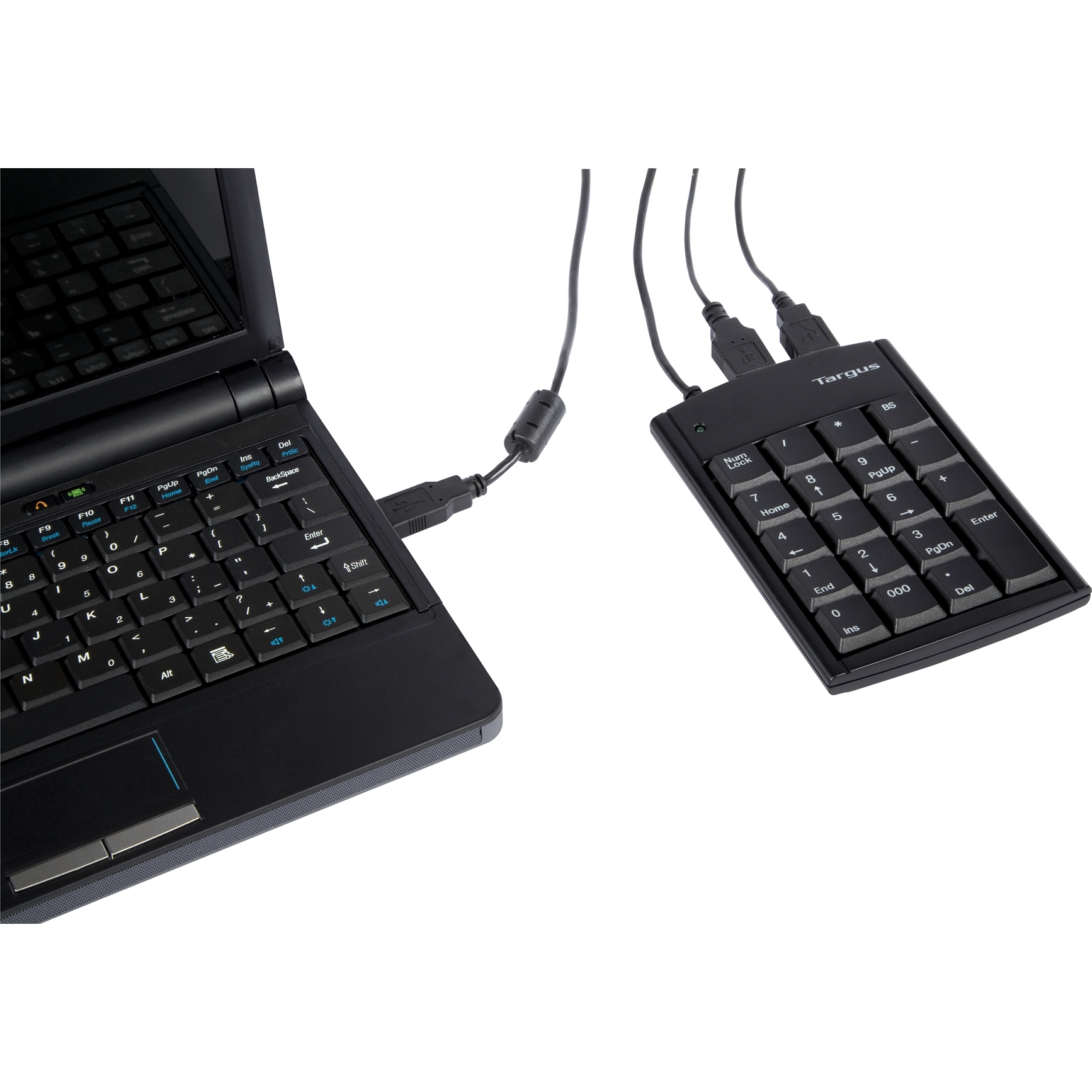 Targus PAUK10U numeric keypad Laptop USB Black – image 3
