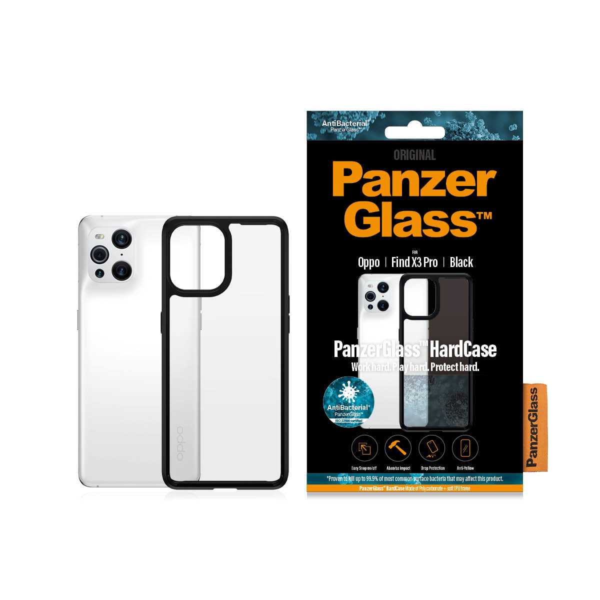 PanzerGlass ® HardCase Oppo Find X3 Pro – image 3