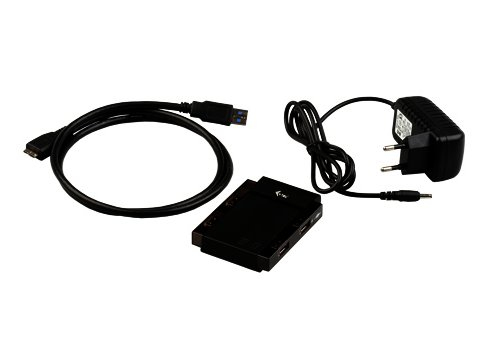 i-tec U3HUB424 interface hub 5000 Mbit/s Black – image 2