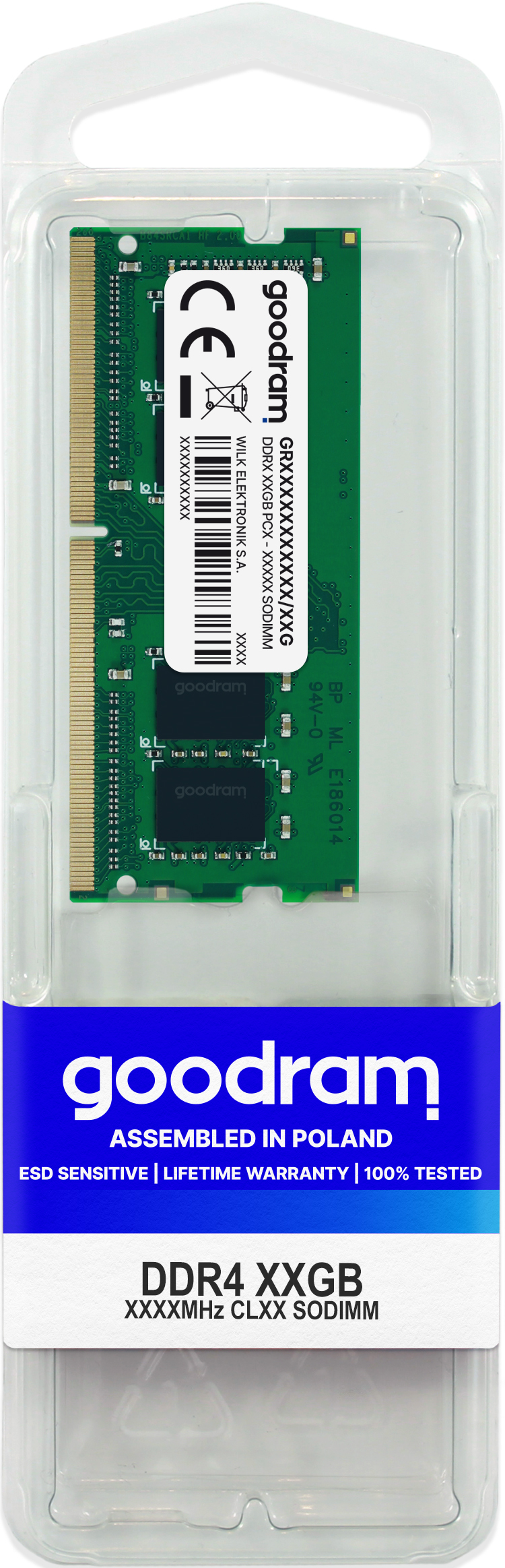 Goodram GR3200S464L22S/4G memory module – image 1
