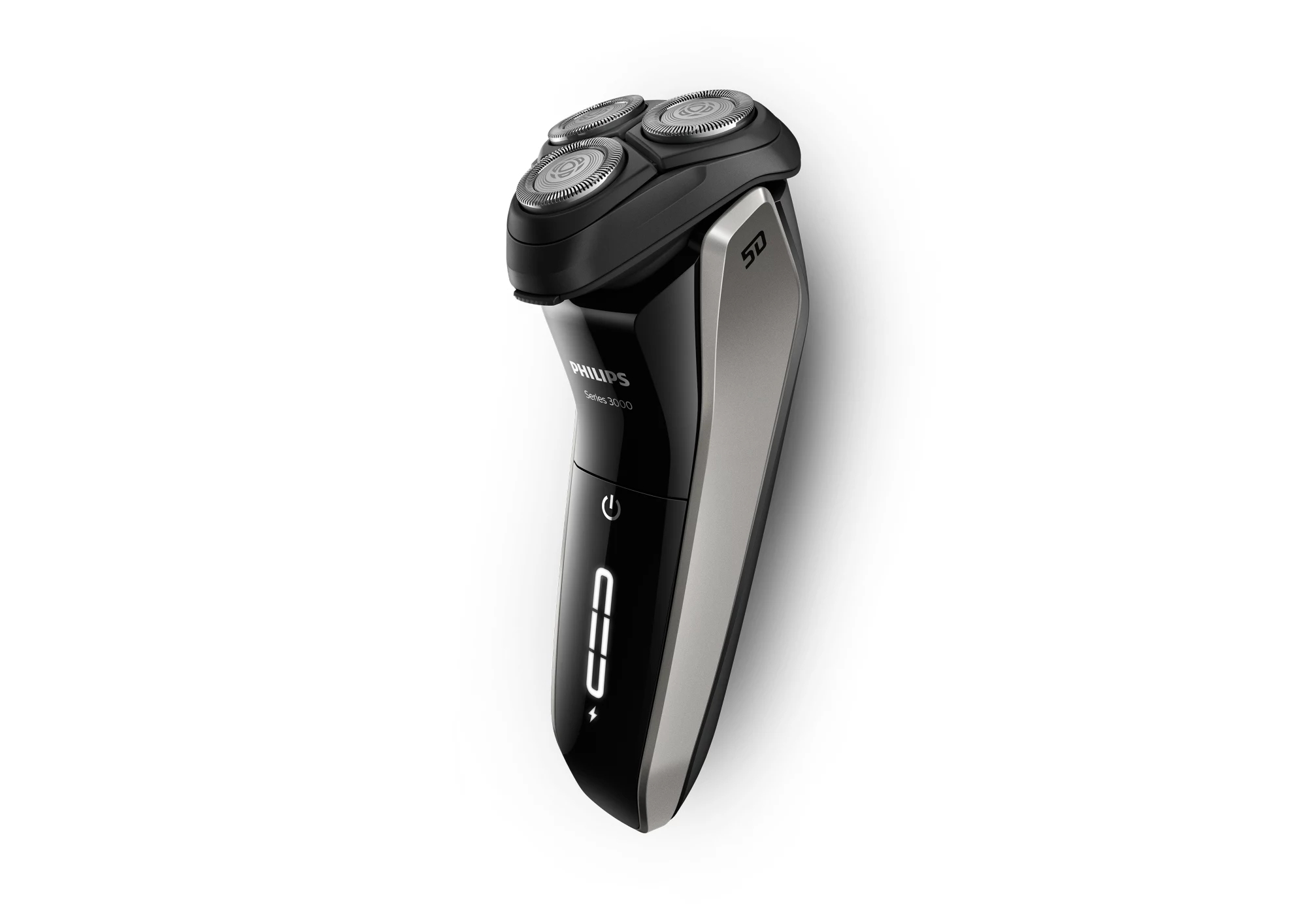 Philips SHAVER Series 3000 S3208/06 men's shaver Rotation shaver Black, Silver – image 1