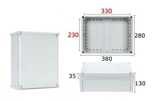 Lanview LVRIP67-38X28X13-AP rack cabinet Grey – image 2