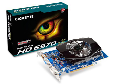 GIGABYTE GV-R657OC-1GD graphics card AMD Radeon HD6570 – image 2