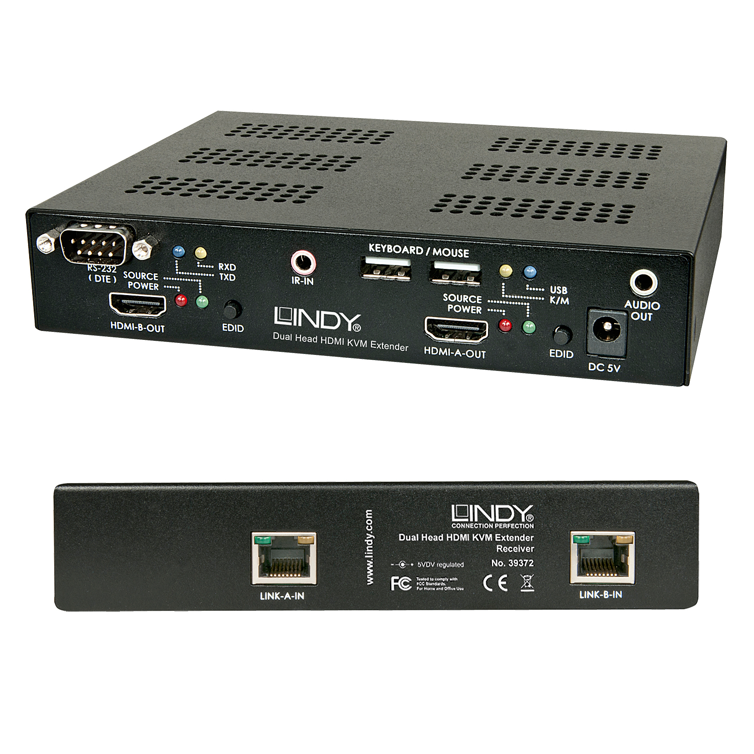 Lindy 39372 KVM extender Transmitter – image 3