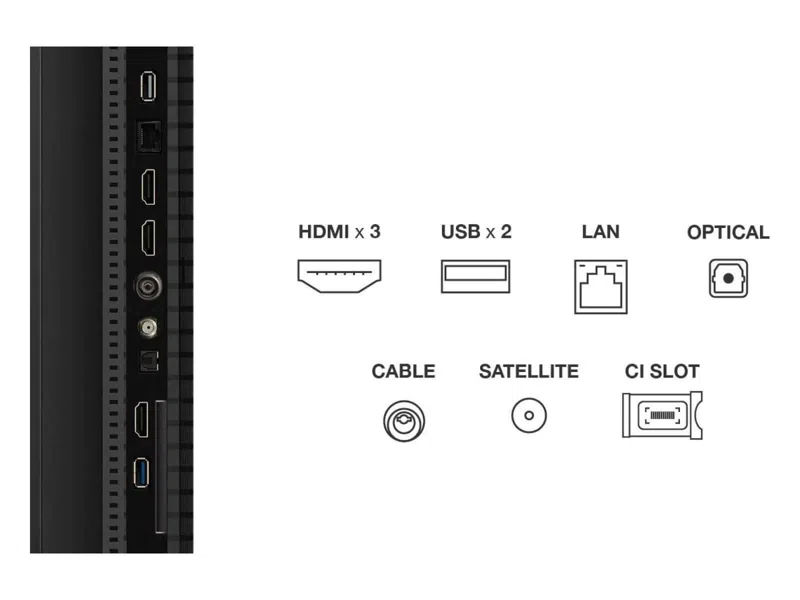 TCL 50T69C TV QLED 50 (127 cm) 4K UHD 3840x2160 HDR10 Android TV 3xHDMI 2.1 WiFi — photo 5