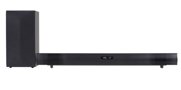 LG LAS450H soundbar speaker Black 2.1 channels – image 1