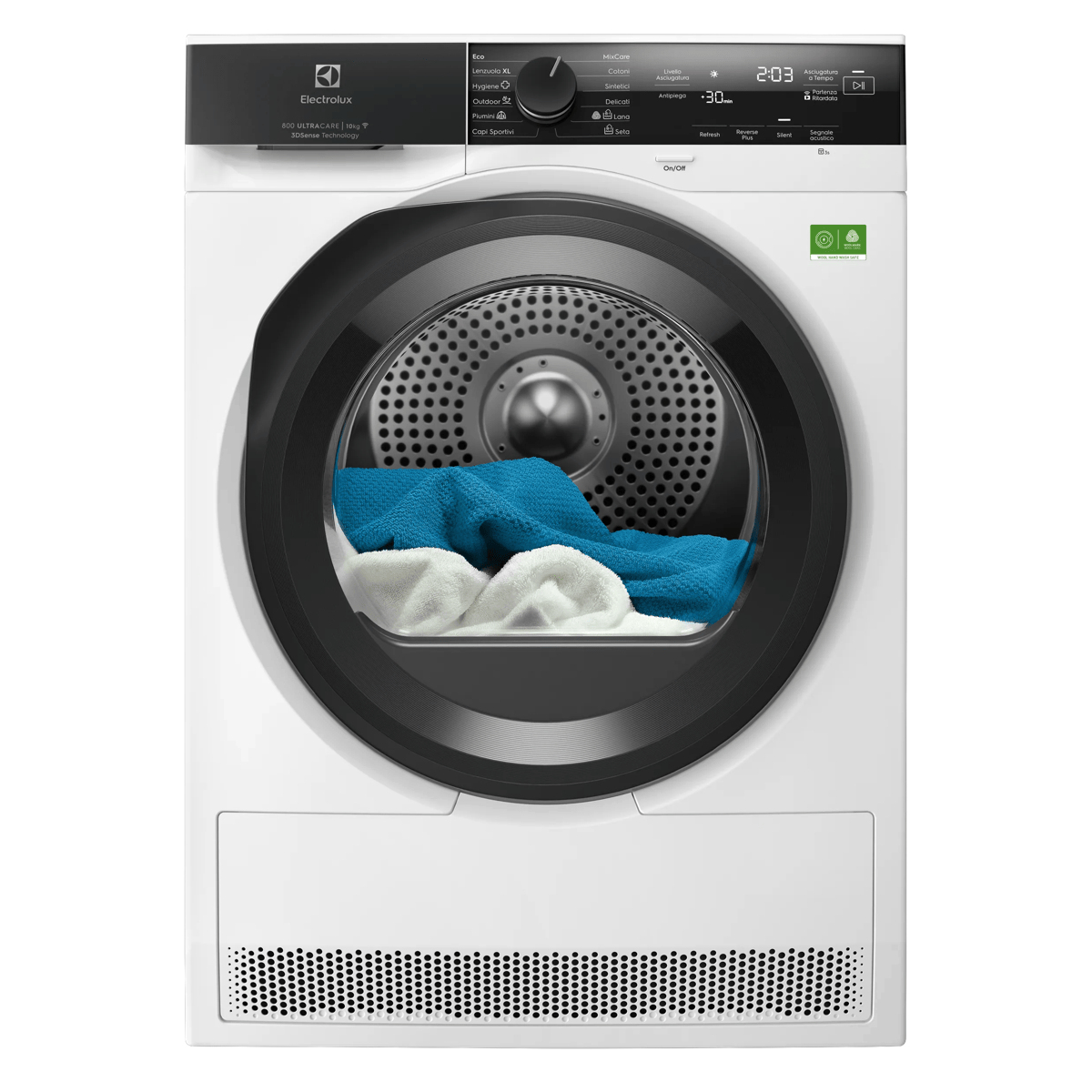Electrolux EW7H4E10BY tumble dryer Freestanding Front-load – image 2