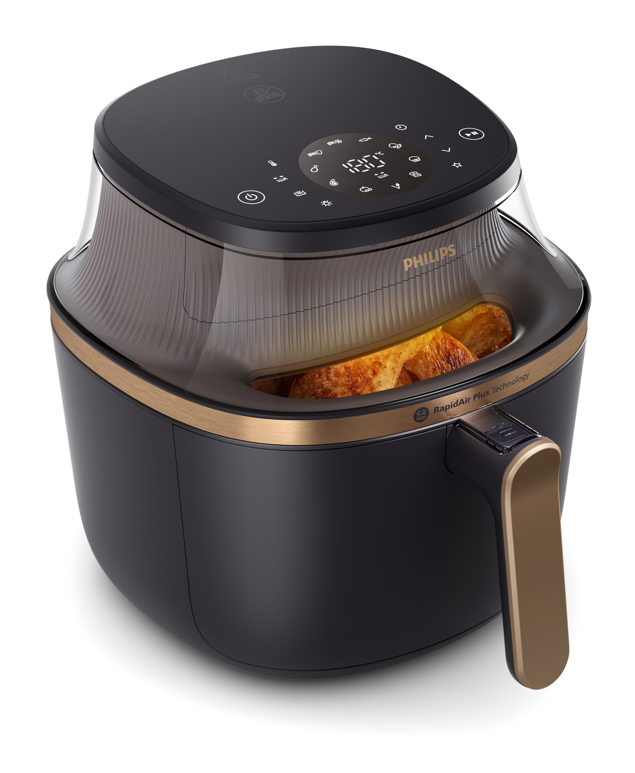 FRIGGITRICE AD ARIA MULTICOOKER XL 6.2 LITRI CON FINESTRA 16PROGRAMMI