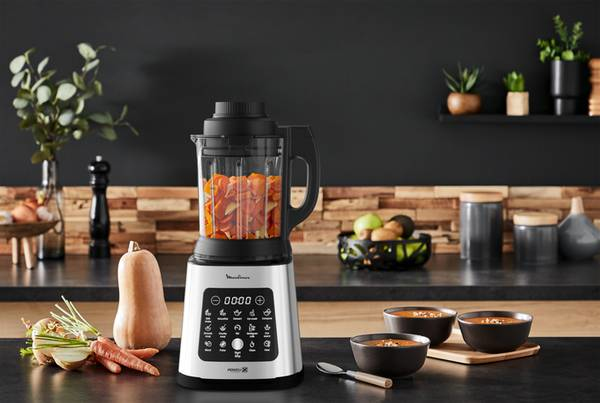 Moulinex LM835D 1.75 L Tabletop blender 1400 W Black, Metallic, Transparent – image 7