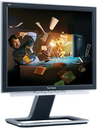 Viewsonic VX922 (Dual-tone silver/black colour) - World's fastest response time