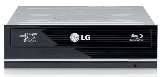 LG BH10LSAUAU optical disc drive Internal Blu-Ray DVD Combo Black