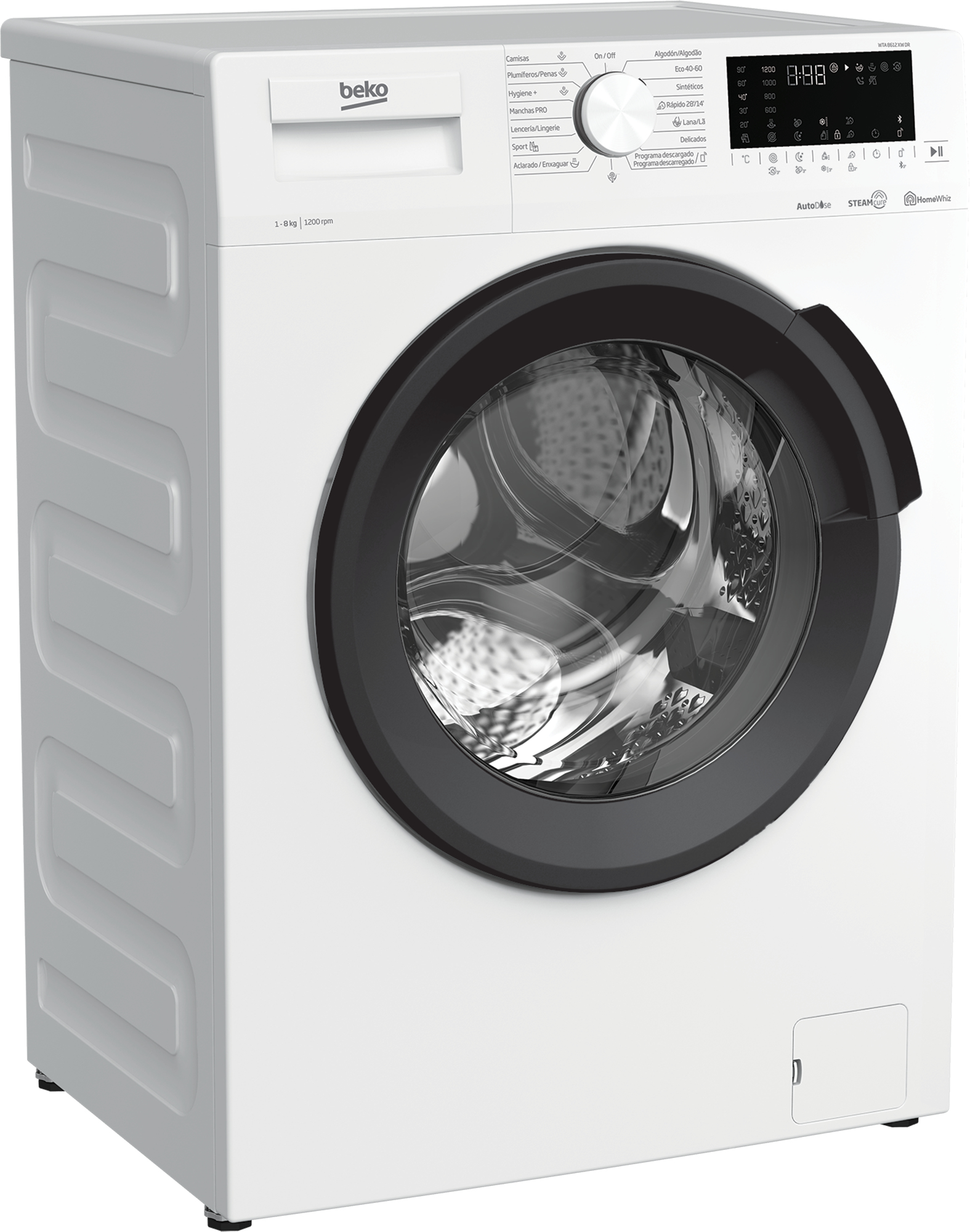 Beko WTA 8612 XW DR – image 2