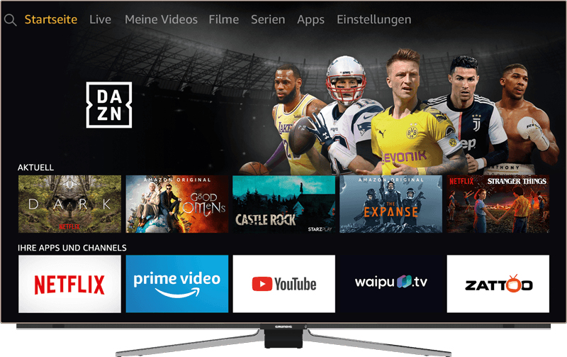 Grundig 9089 165.1 cm (65") 4K Ultra HD Smart TV Wi-Fi Black, Bronze – image 5