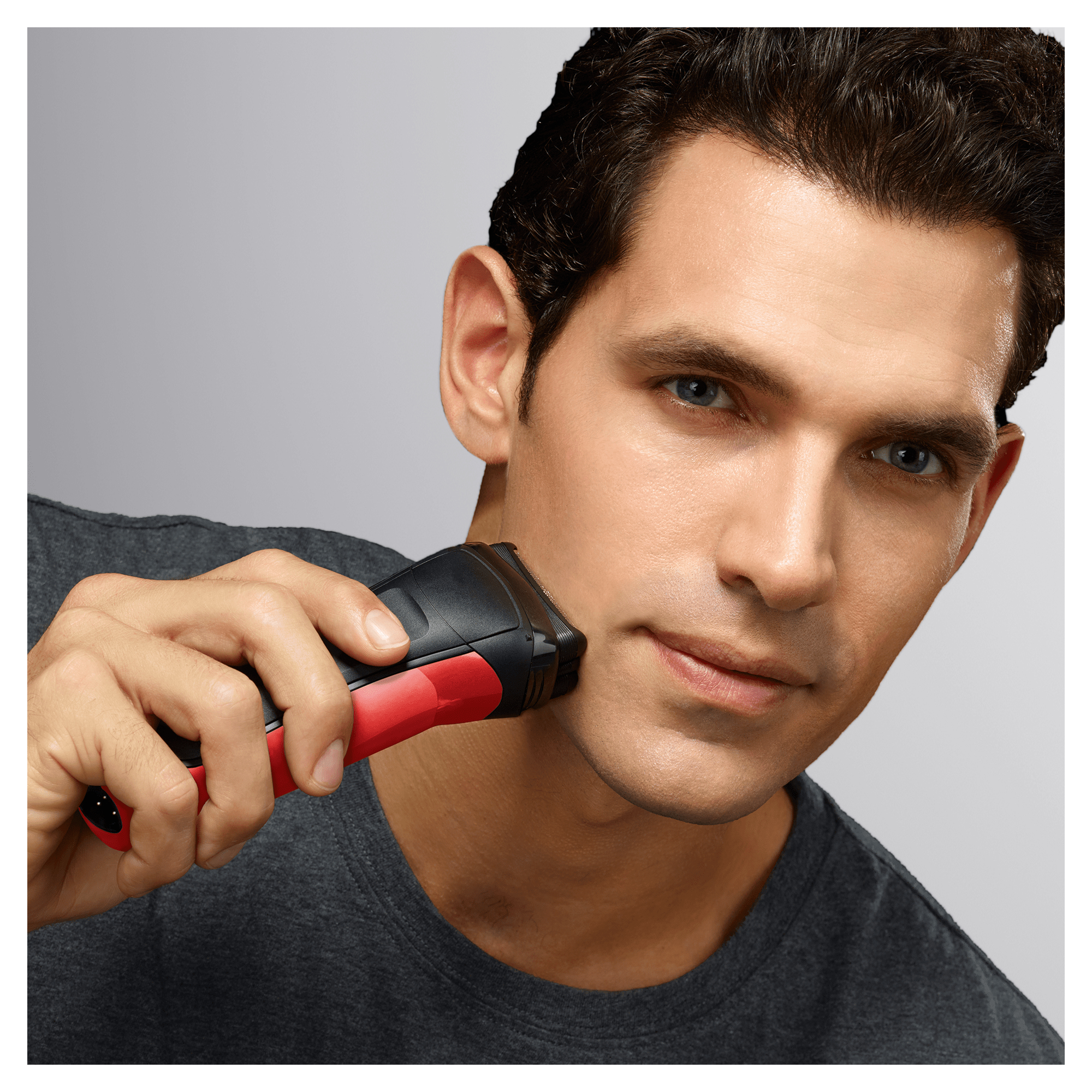 Braun 81646855 men's shaver Foil shaver Trimmer Black, Red – image 5