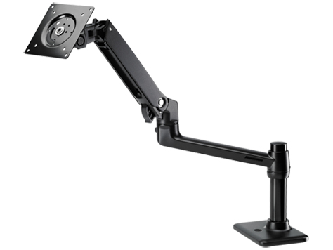 HP EliteDisplay E240 Head Only + Single Monitor Arm – image 2