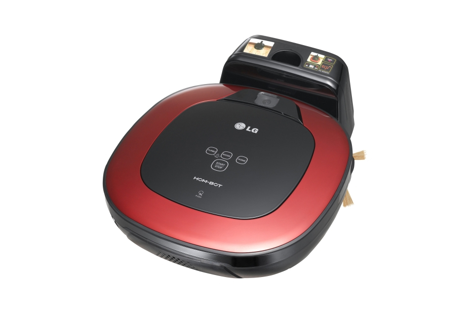 LG VR8600RB robot vacuum Black, Red – image 2