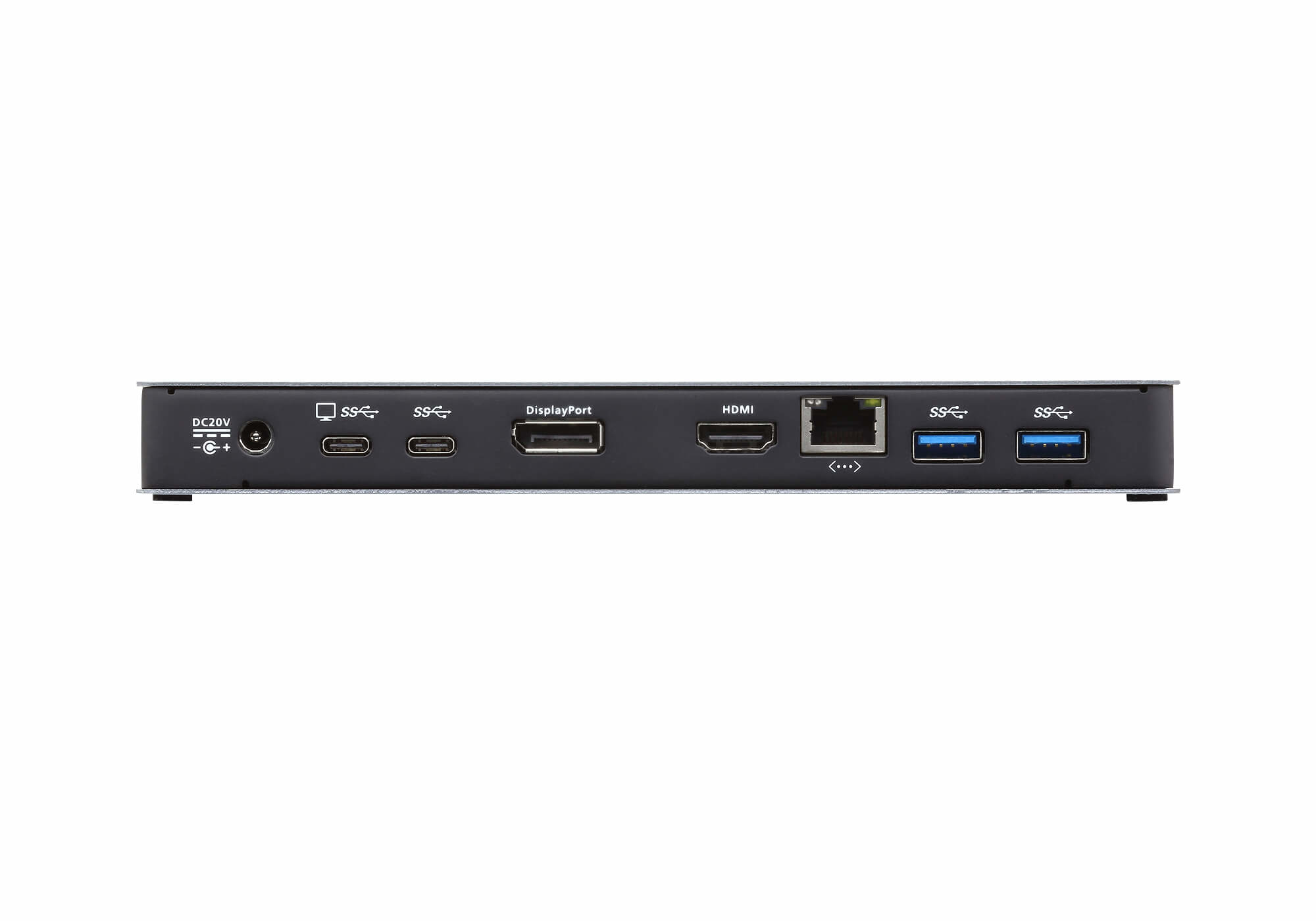 ATEN UH3230-AT-E laptop dock/port replicator USB 3.2 Gen 1 (3.1 Gen 1) Type-C Silver – image 2