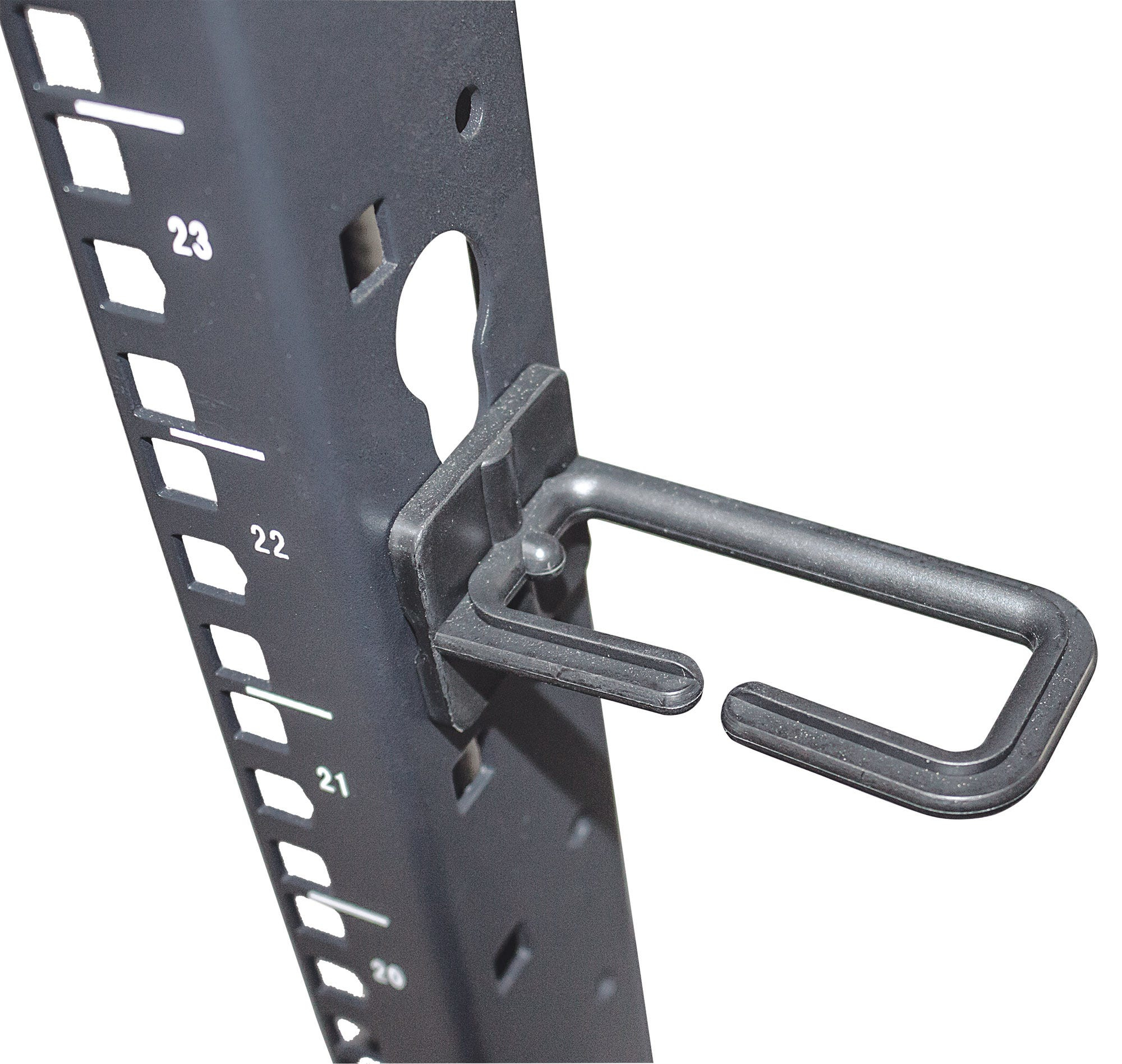 Intellinet 19" Network Rack - Open Frame (4-Post), 26U, Black, Flatpack, Max – image 8