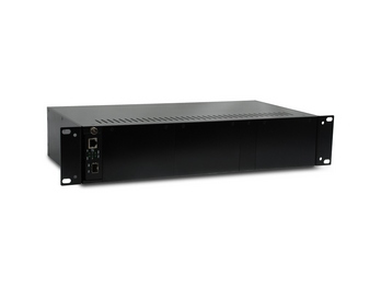 LevelOne 14-Slot Media Converter Chassis – image 2