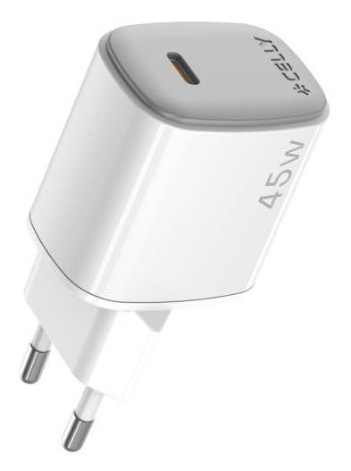 Celly UPTC1USBC45WCTC mobile device charger Smartphone, Tablet White AC, USB Fast charging Indoor – image 2