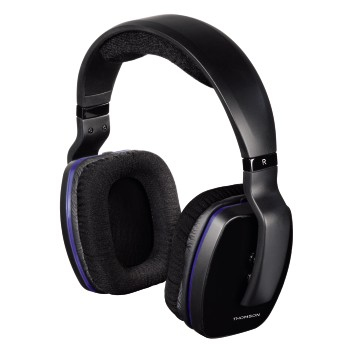 Hama WHP3311BK Headphones Wireless Head-band Music Black, Blue – image 2