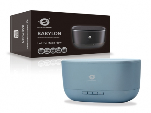 Conceptronic BABYLON Wireless Bluetooth Speaker, blue – image 2