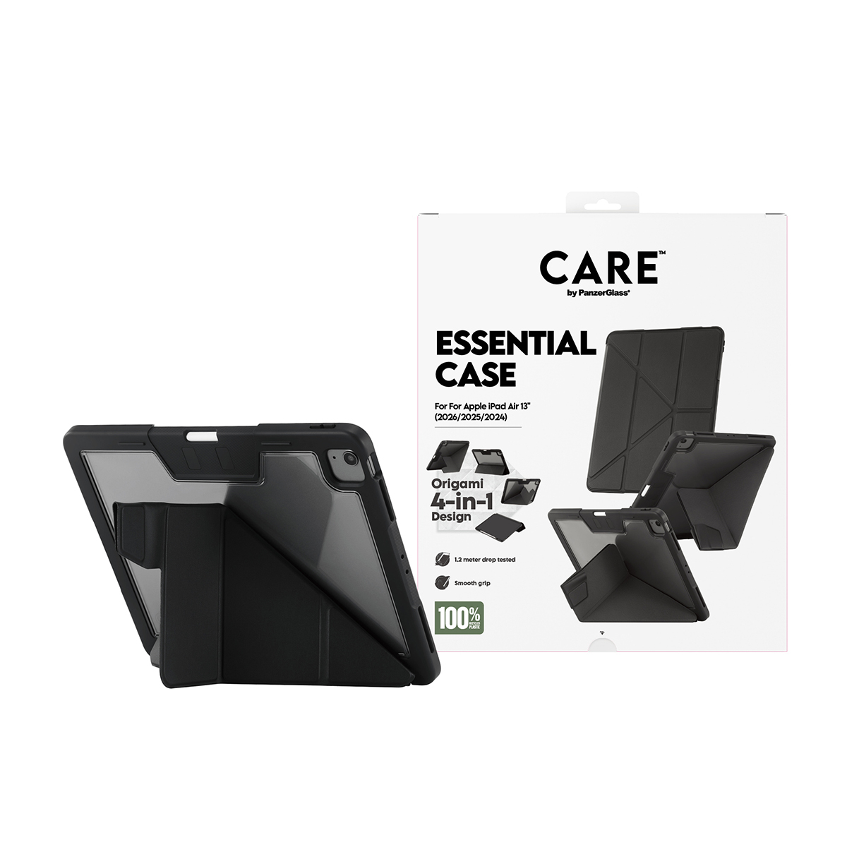 PanzerGlass CARE™ by PanzerGlass®™ by PanzerGlass Essential Case Black iPad Air 13" (2024-2026) – image 2