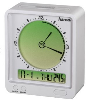 Hama RC700 Clock White