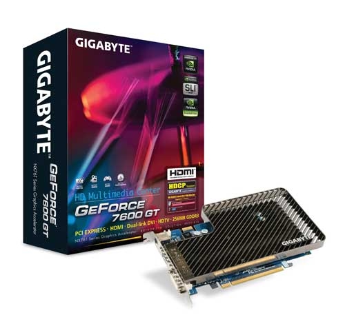 GIGABYTE 7600 GT 256MB