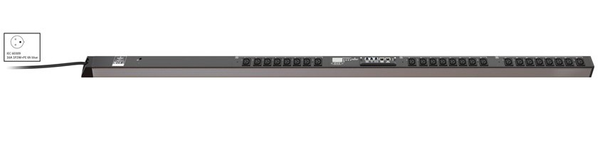 Vertiv MPH2 Rack PDU, controlled, 0U, input IEC 60309