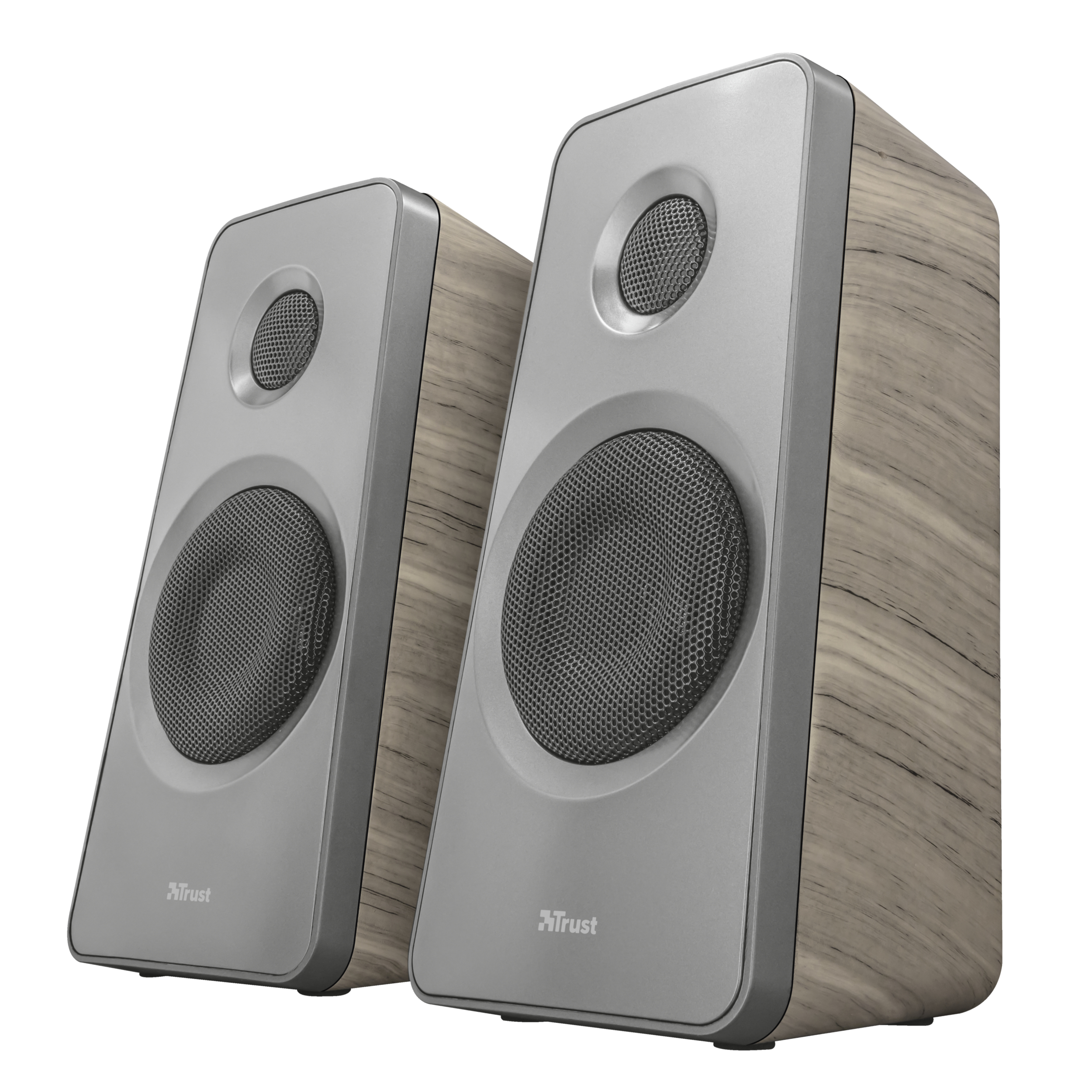 Trust Tytan 2.1 speaker set 60 W PC/Laptop Grey, Wood 2.1 channels image 4