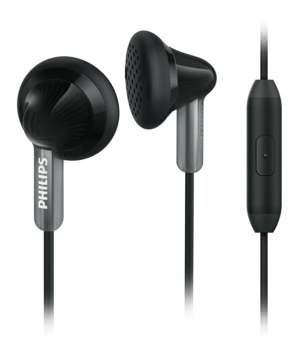 Philips SHE3015BK/00 — vue 1 sur 2