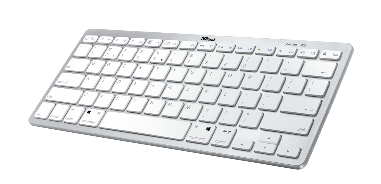 Trust Nado keyboard Office Bluetooth QWERTY English Silver
