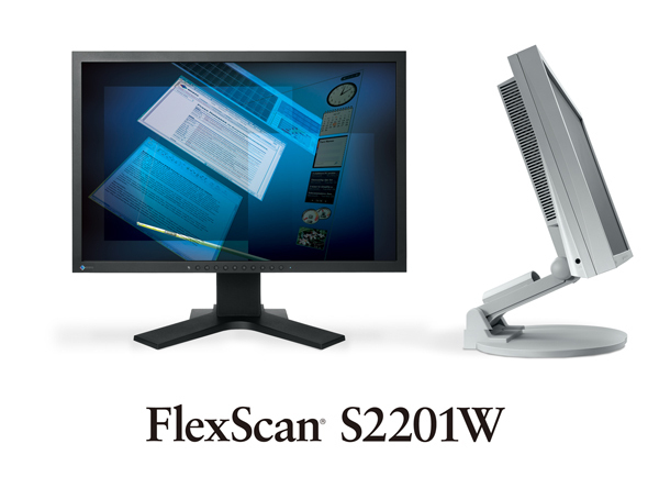 EIZO FlexScan S2201WSEK, Black