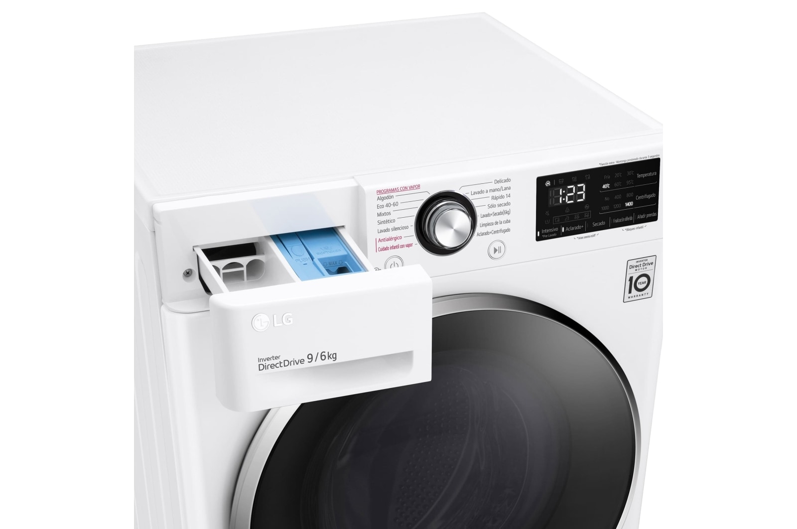 LG F4DV3109S2W washer dryer Freestanding Front-load White – image 7