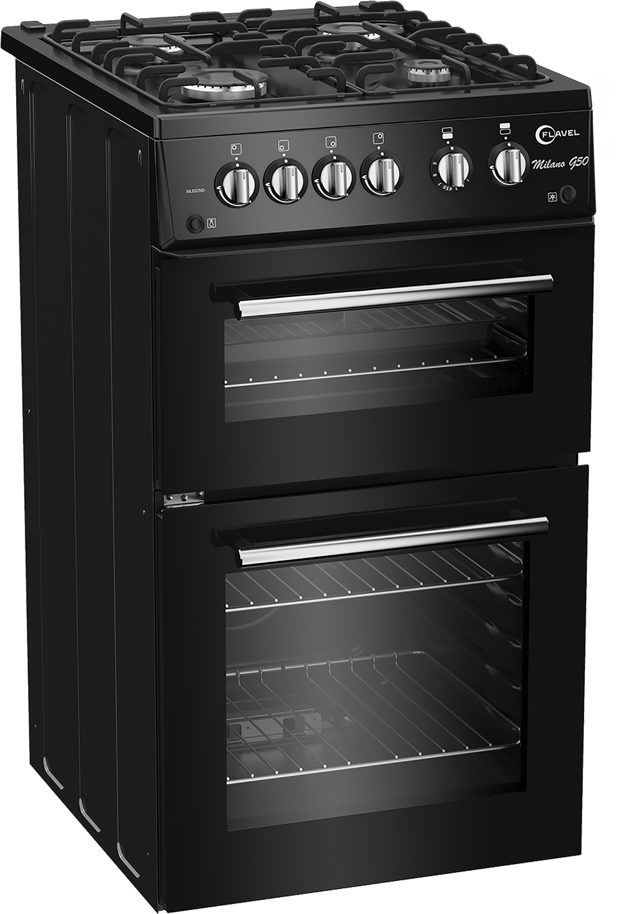 Flavel MLB52NDK 50cm Twin Cavity Gas Cooker – image 2