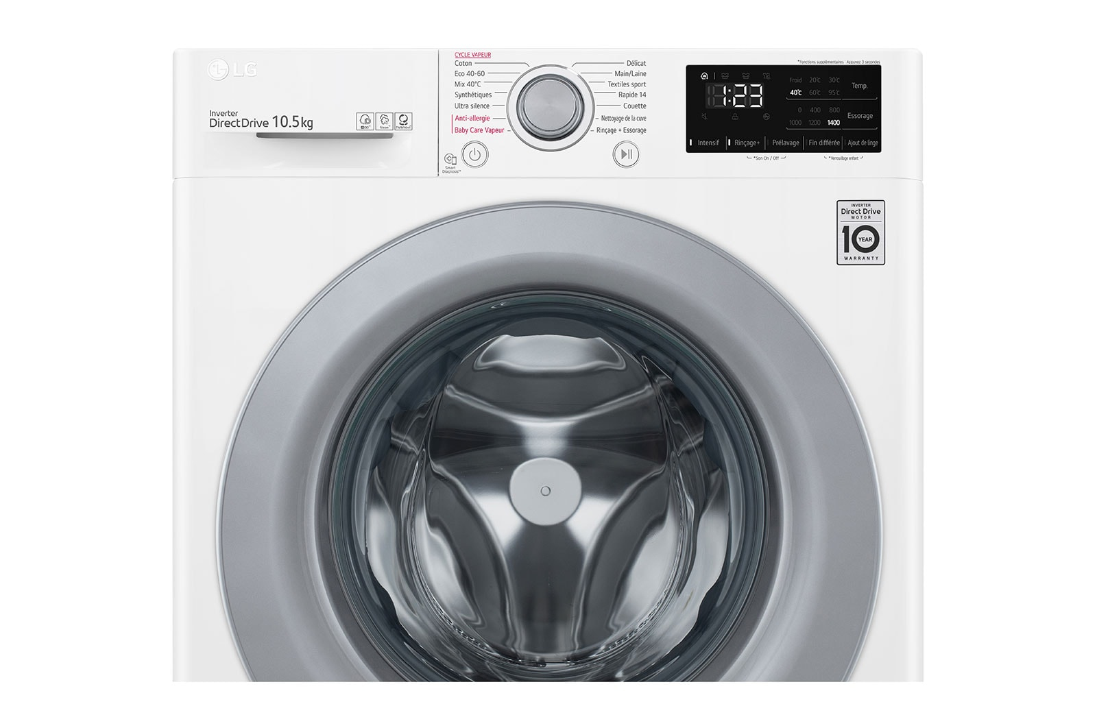 LG F4WV301S4WA washing machine Front-load – image 3