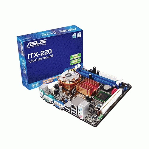 ASUS ITX-220 motherboard LGA 775 (Socket T) mini ITX – image 4