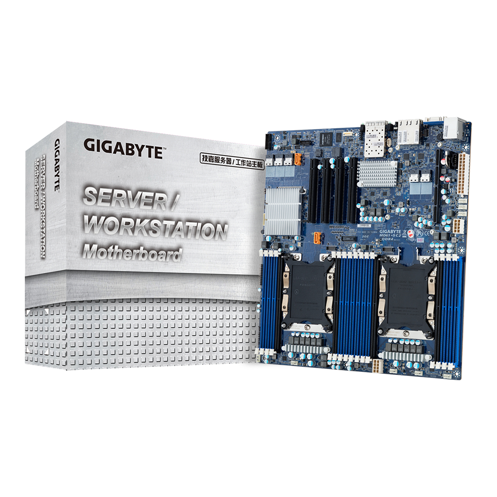 GIGABYTE MD61-SC2 Intel® C621 LGA 3647 (Socket P) Extended ATX