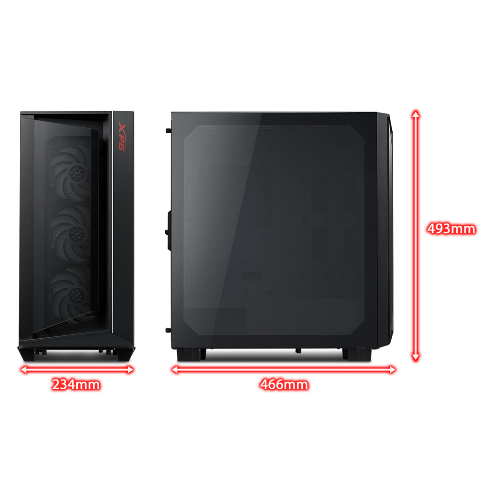 XPG CRUISER Mid-Tower Black – image 8