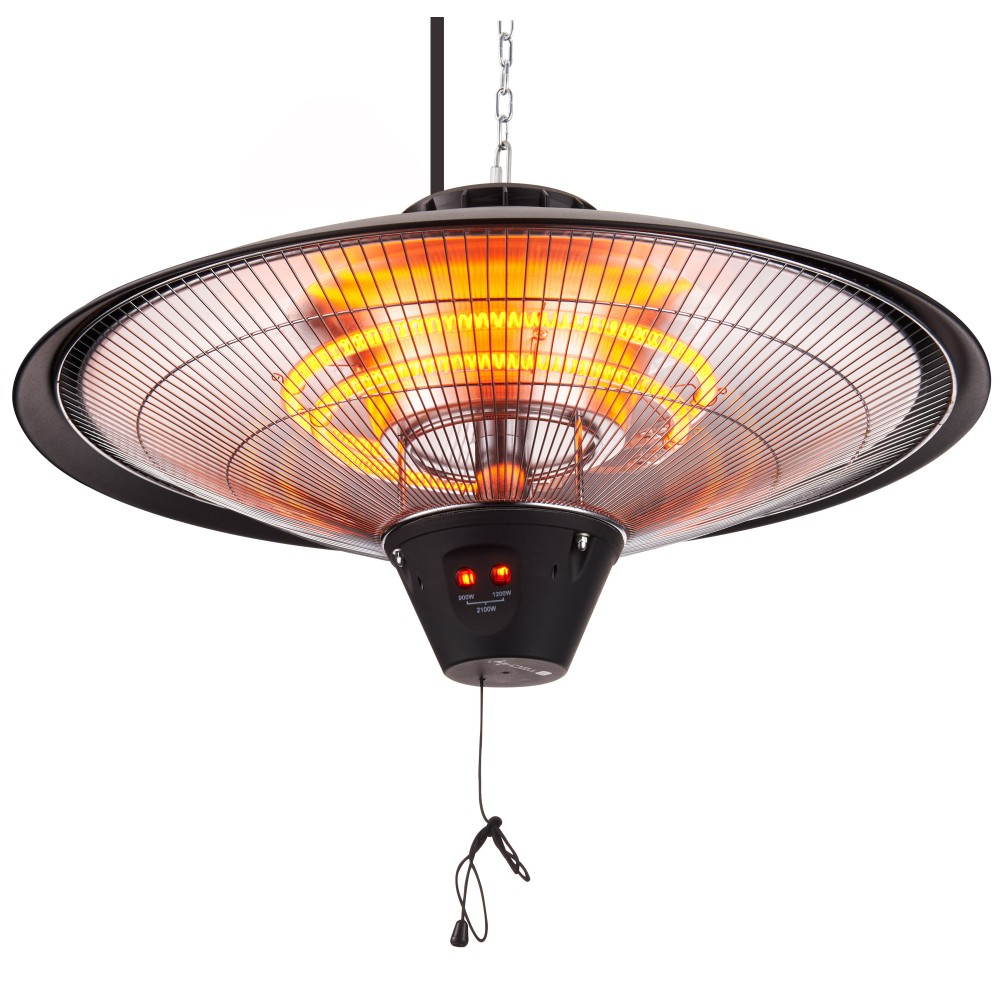 Techly IC-HEATOUT002 electric space heater Indoor & outdoor Black – image 3